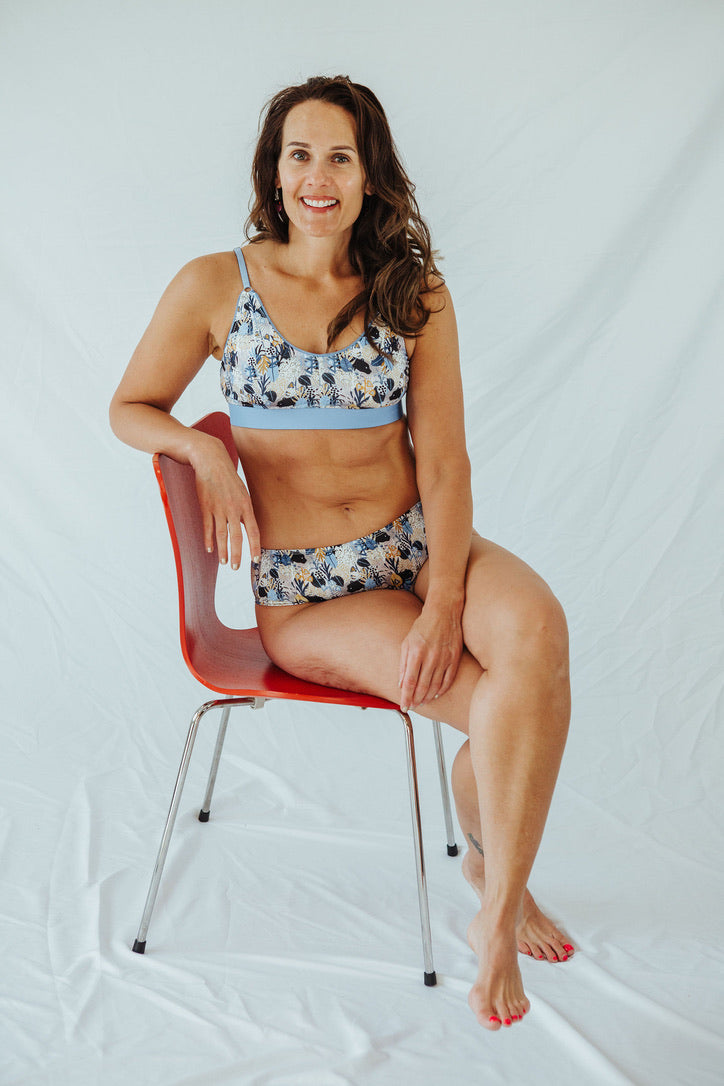 Panther Print Bra and Underwear Bundle