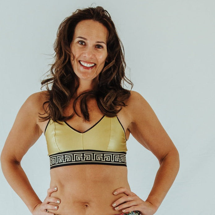 DELUX GOLD BRA