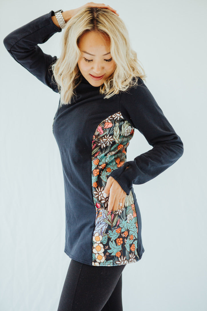 FLOWER + BERRY TUNIC