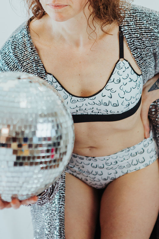Bobbie Print Bra and Underwear Bundle