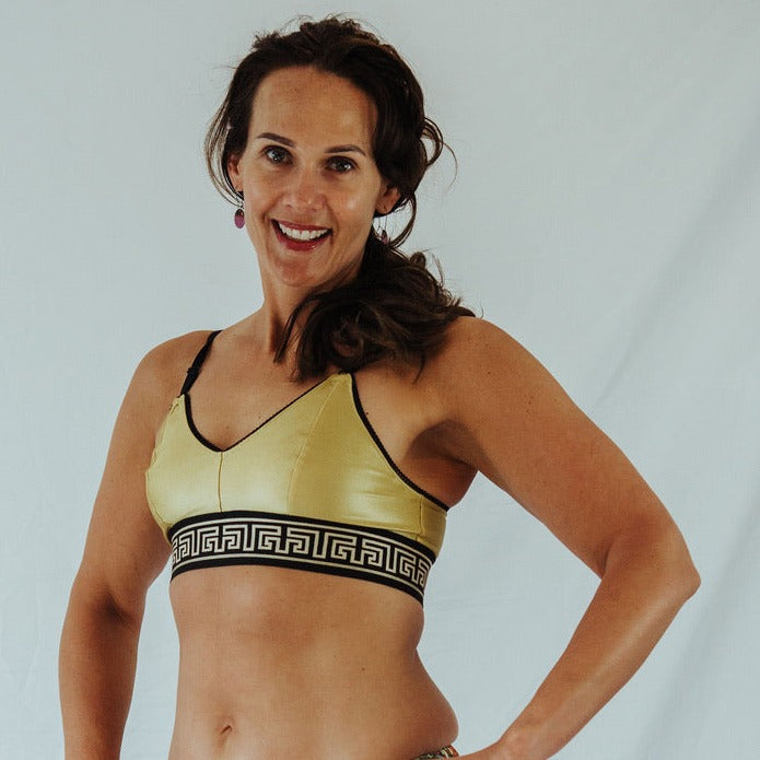 DELUX GOLD BRA