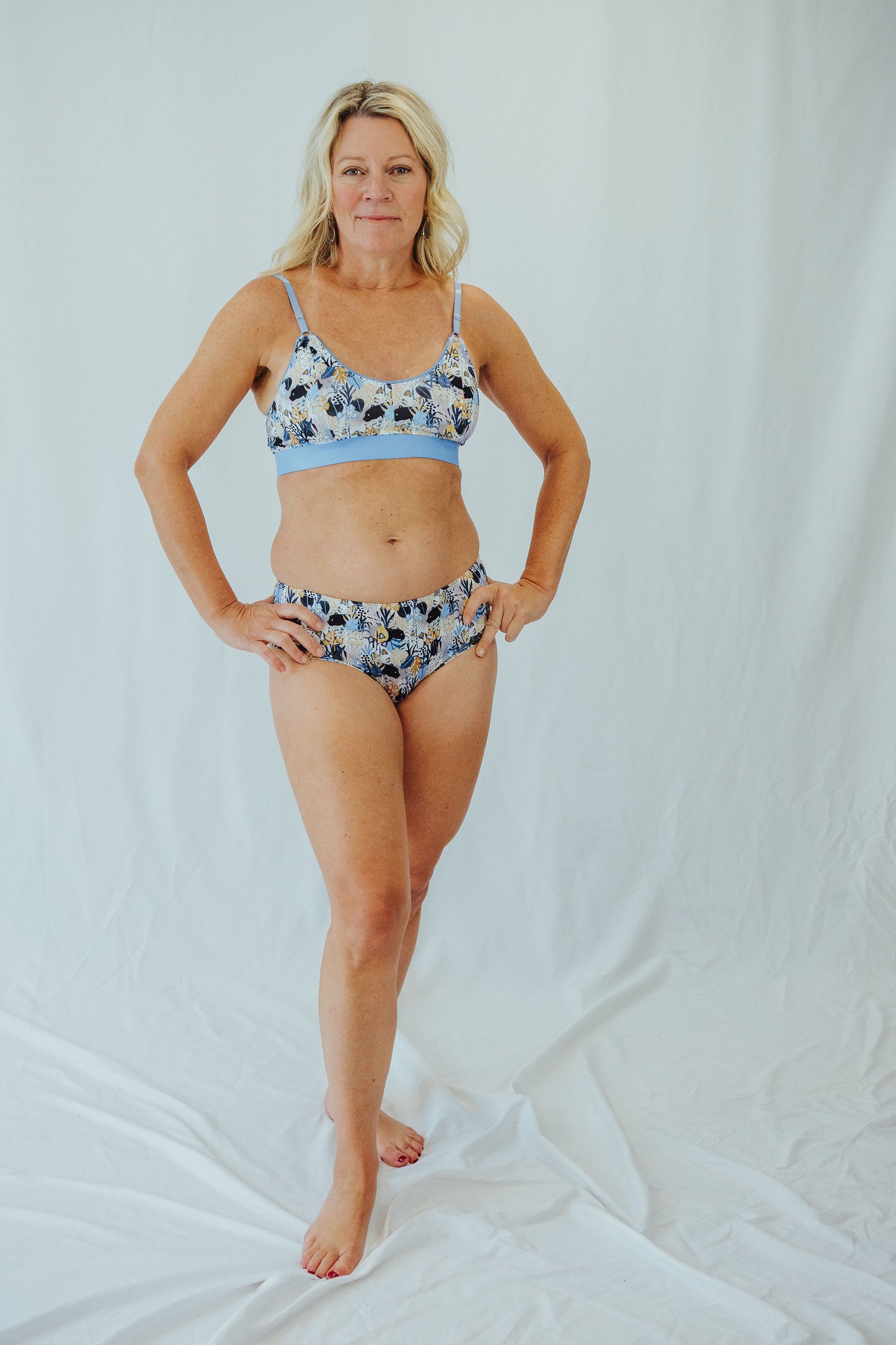 Panther Print Bra and Underwear Bundle