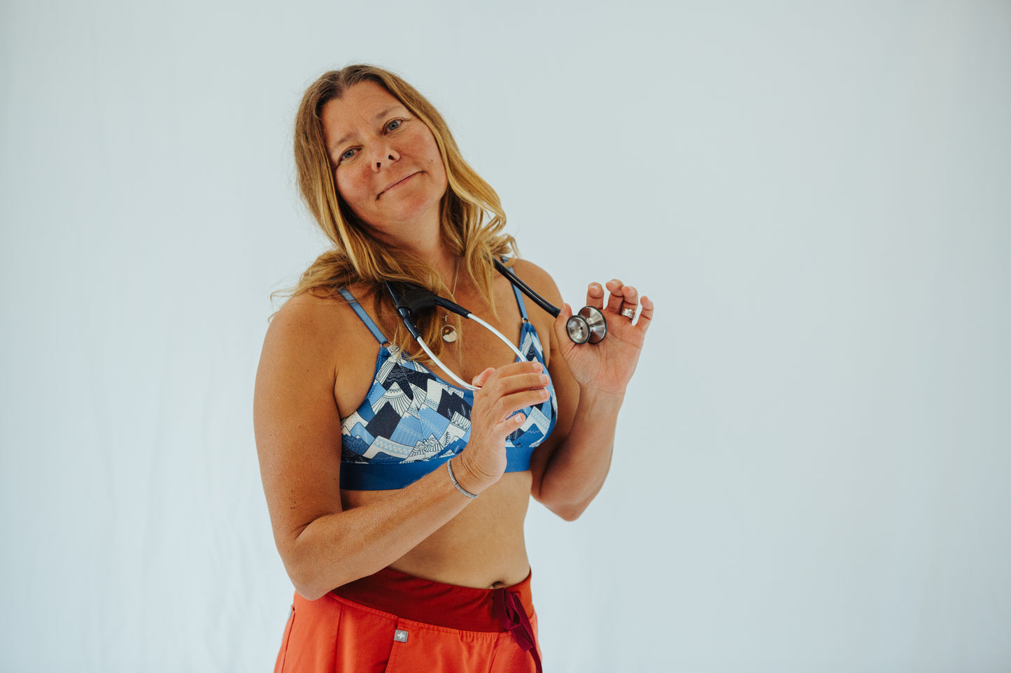 Mountain Print Bra and Underwear Bundle