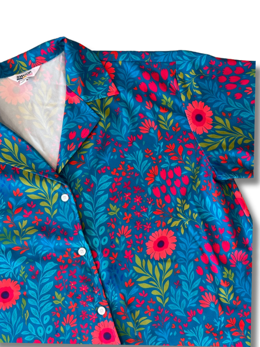 Pre-Order Wildflower Riot Boxy Polo Shirt