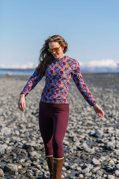Alpine Violet Sun Hoody
