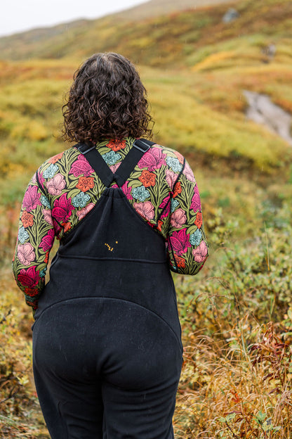 Floral Bloom Core Merino Wool Baselayer Top