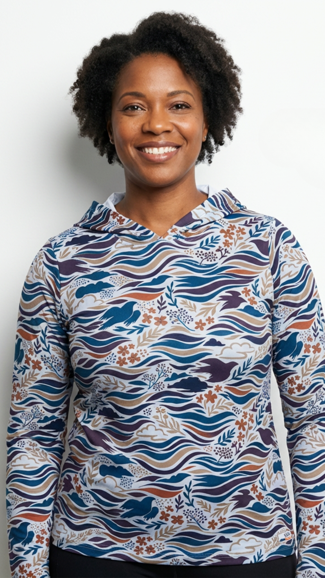 Drift Lines Sun Hoody