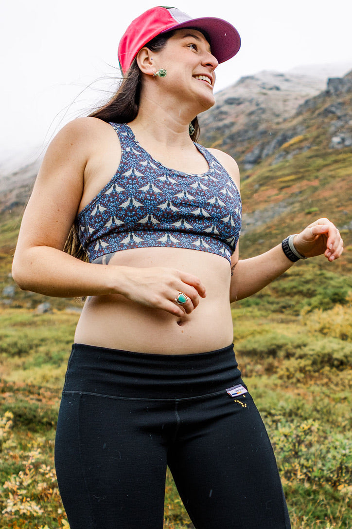 Ptarmigan Core Merino Wool Sports Bra