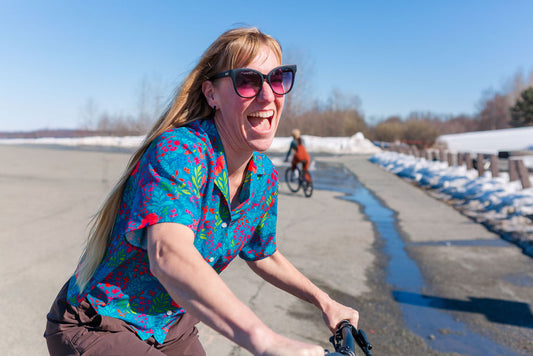 Pre-Order Wildflower Riot Boxy Polo Shirt