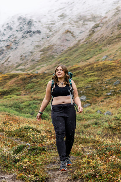 Black Core Merino Wool Baselayer Bottoms