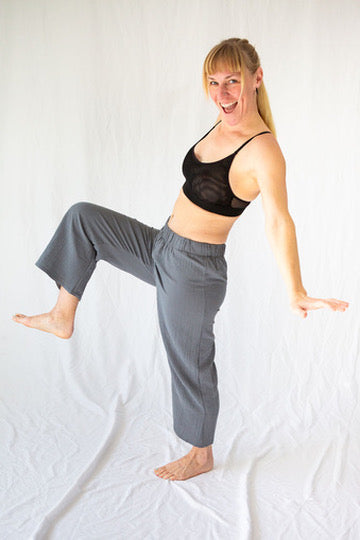 Light Grey Capri Pant