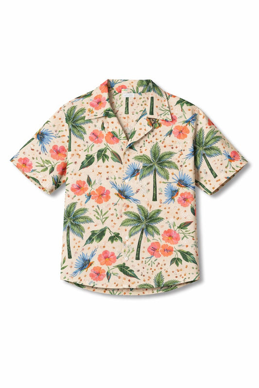 Tropic Ridge Boxy Polo Shirt