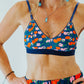 ALPINE PRINT BRA + CHERRY BOMB PRINT BRA