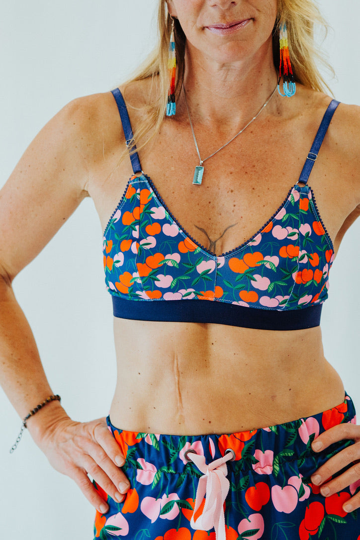 ALPINE PRINT BRA + CHERRY BOMB PRINT BRA