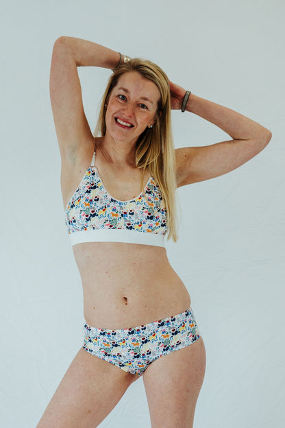 Unicorn Print Bra and Underwear Bundle