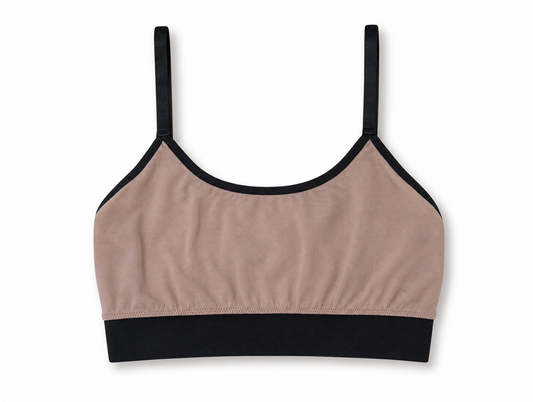 Dusty Blush Mesh Bra