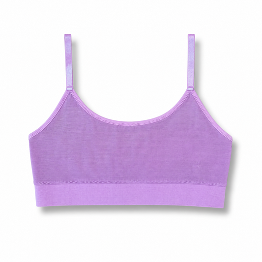Frosted Lilac Mesh Bra