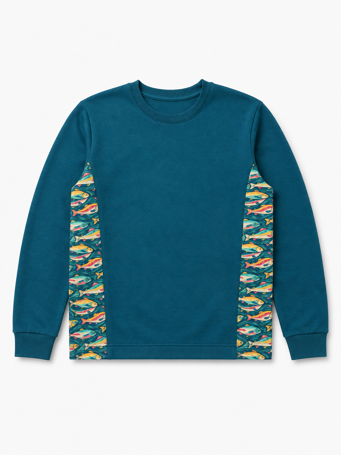 Wild Salmon Run Crewneck