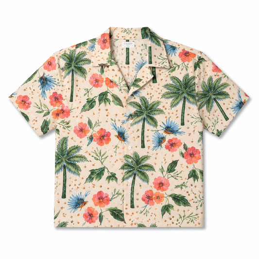 Tropic Ridge Boxy Polo Shirt