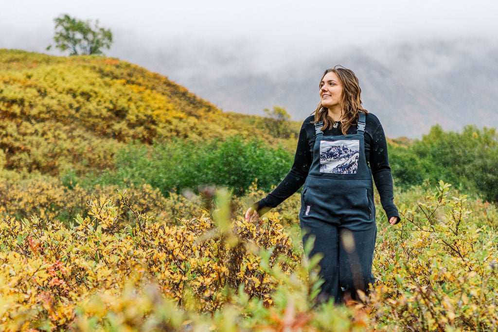 Alaska Range Drop Seat Fleece Overalls