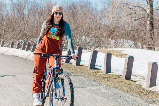 Poppies Fleece Overalls