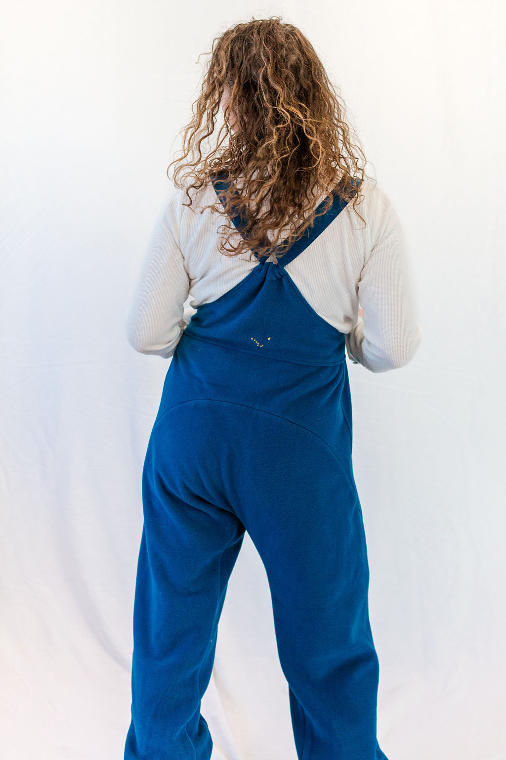 Where Mountains Meet Fleece Overalls