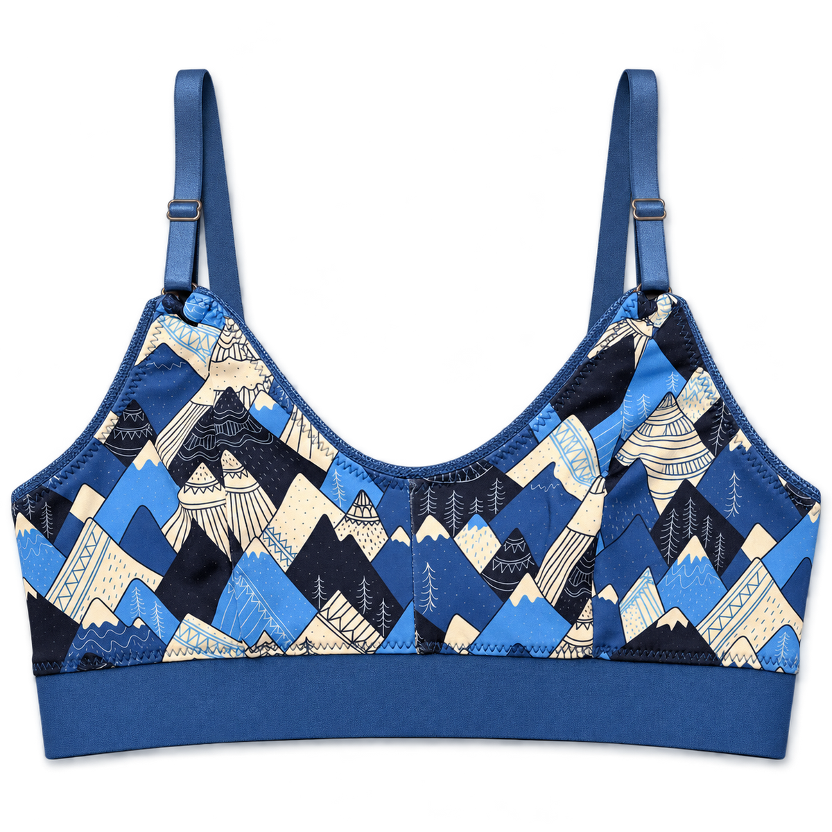 OG Mountain Print Bra