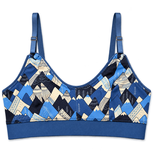 OG Mountain Print Bra