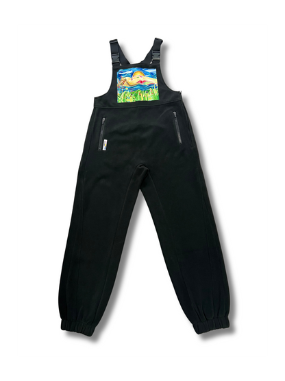 Sleeping Lady Fleece Overalls