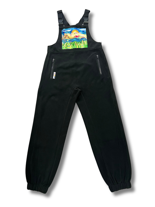 Sleeping Lady Fleece Overalls PRE-ORDER