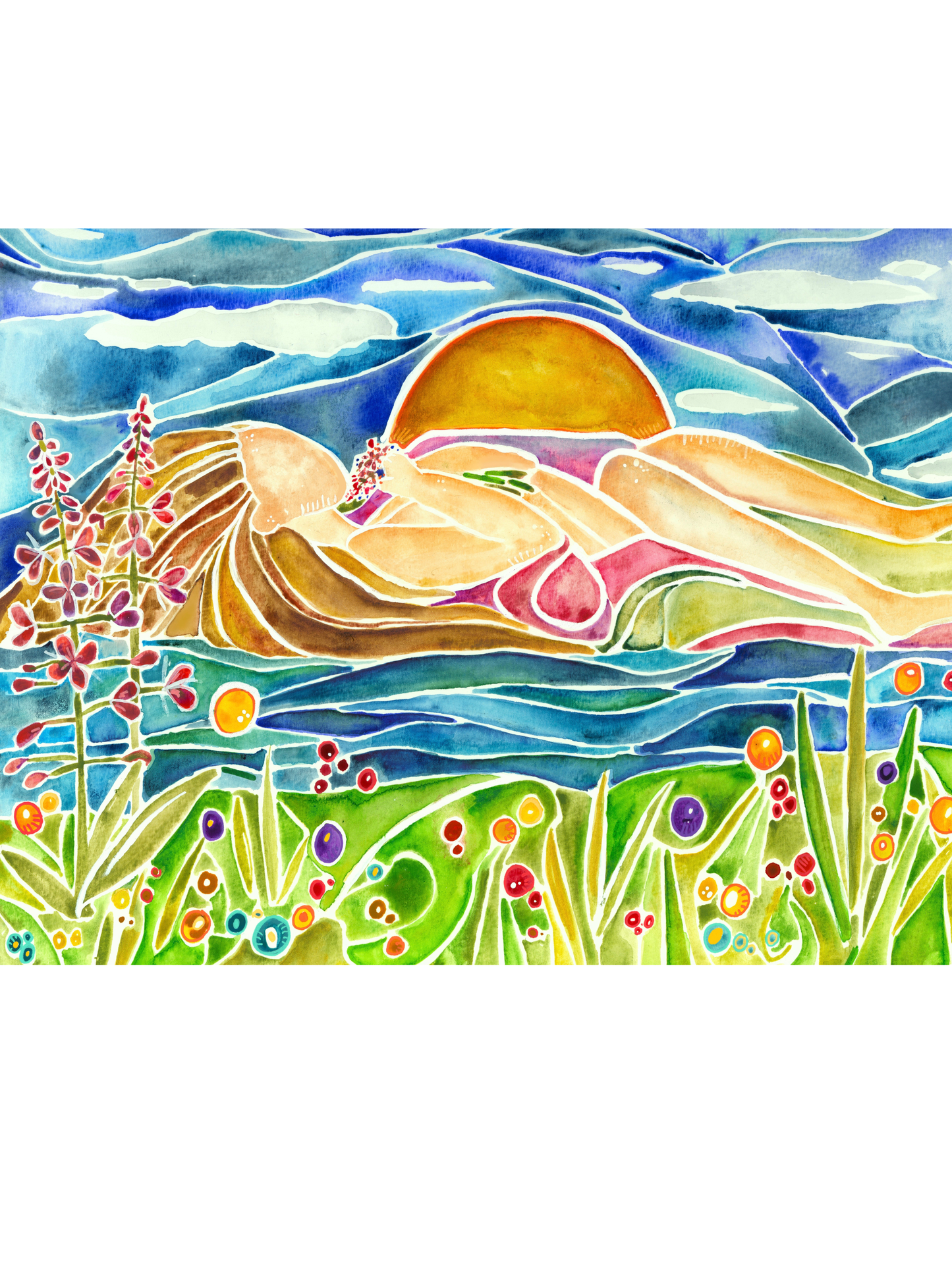 Sleeping Lady Fleece Overalls PRE-ORDER