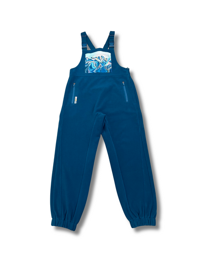 Where Mountains Meet Fleece Overalls