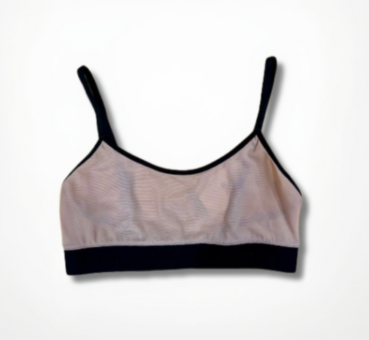 Dusty Blush Mesh Bra