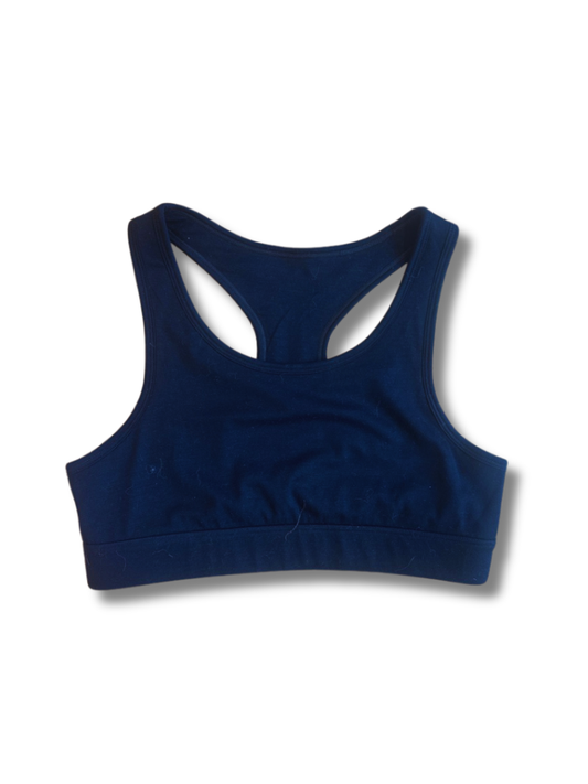 Black Core Wool Sports Bra | PRE-ORDER