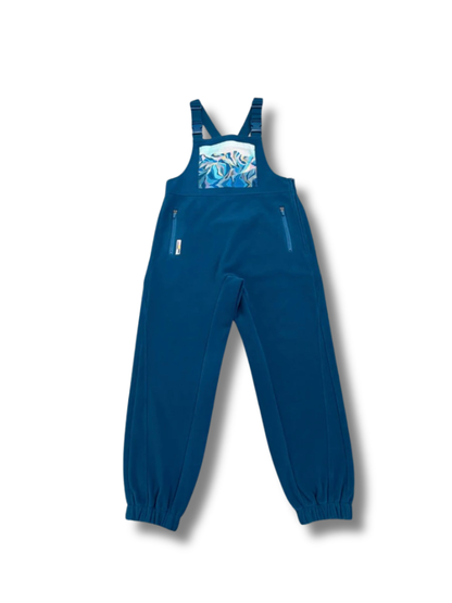 Where Mountains Meet Fleece Overalls
