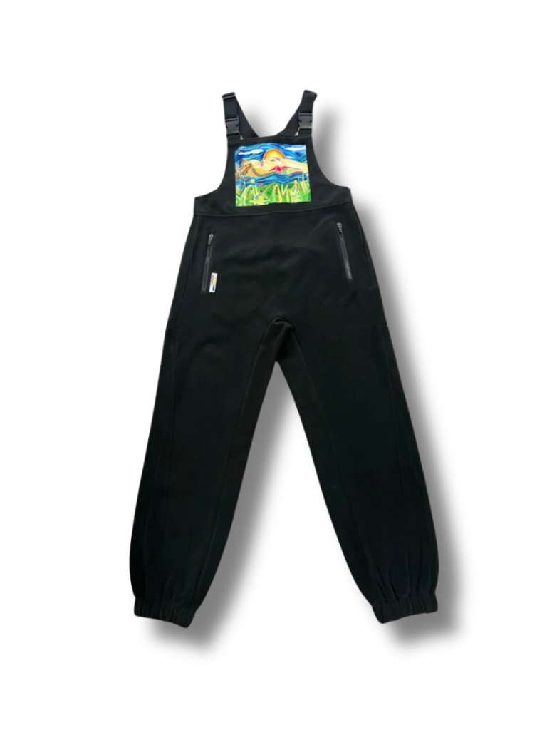 Sleeping Lady Fleece Overalls