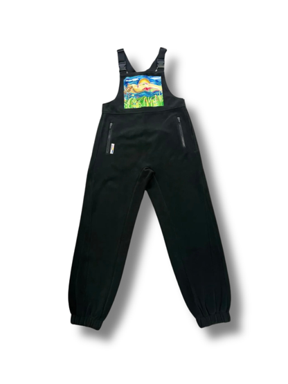 Sleeping Lady Fleece Overalls