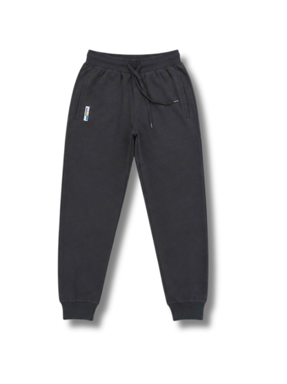 Charcoal Grey Cotton Joggers